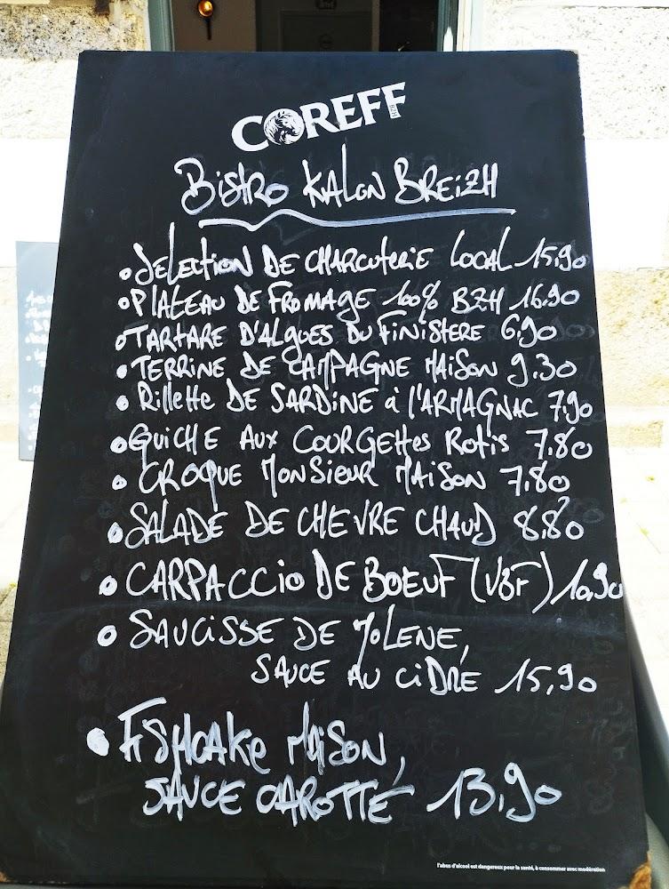 BISTRO KALON BREIZH - Menu Image 1